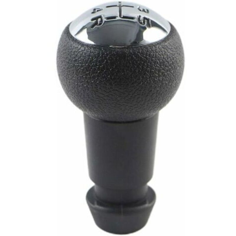 Replacement Speed Manual Gear Shift Knob for Peugeot 106 107 205 207 306 307 308 405 406 407 607 / CITROEN C2 C3 C4 Picasso - Black & Silver.