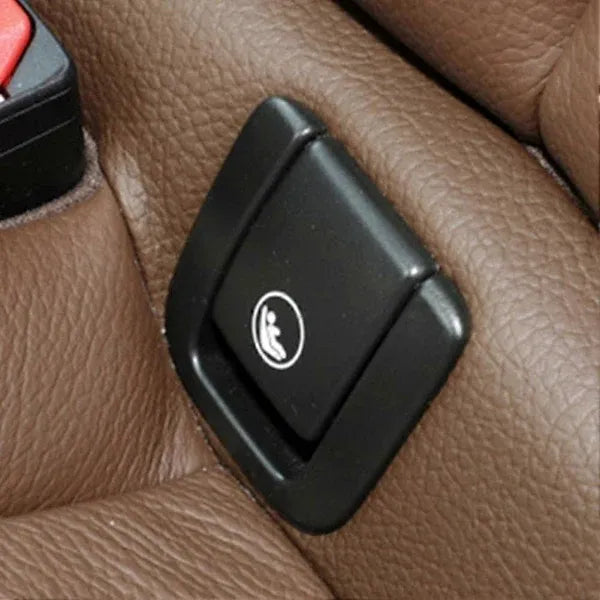 Replacement Bil Bakre Krok Isofix Skydd För V60 V90 Xc40 Xc60 S60 S90 - 2x Svart Barnsäkerhet, Made of Abs, Black Color