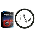 Sturdy Heavy Duty Heated Steering Wheel Muff Winter Hand Warmer Universal Car Steering Wheel Warmer Black, Top Quality