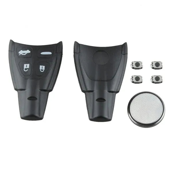 Professional Compatible Saab key, Key shell alarm cover Remote control 9-3 and 9-5, Made of Rubber, Black Color