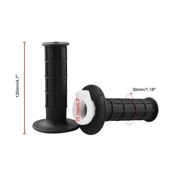 Premium Compatible Motorcycle Throttle Handle Throttle Handle Handle Speed Control, Made of Aluminum, Black Color
