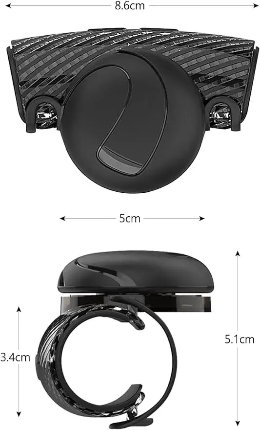 Compatible Universal Steering Wheel Knob Car Control Handle for Cars Boats Black - Perfet_MGF, Easy to Use, Good Performance