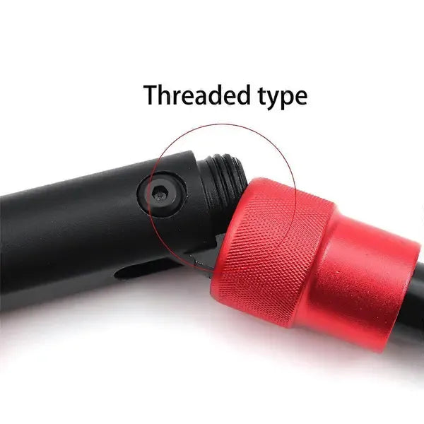 Replacement Foldable Handlebar Bicycle 90 Degree Folding Aluminum Kick Stunt Scooter Electric Bike Handlebar[D], Black Color