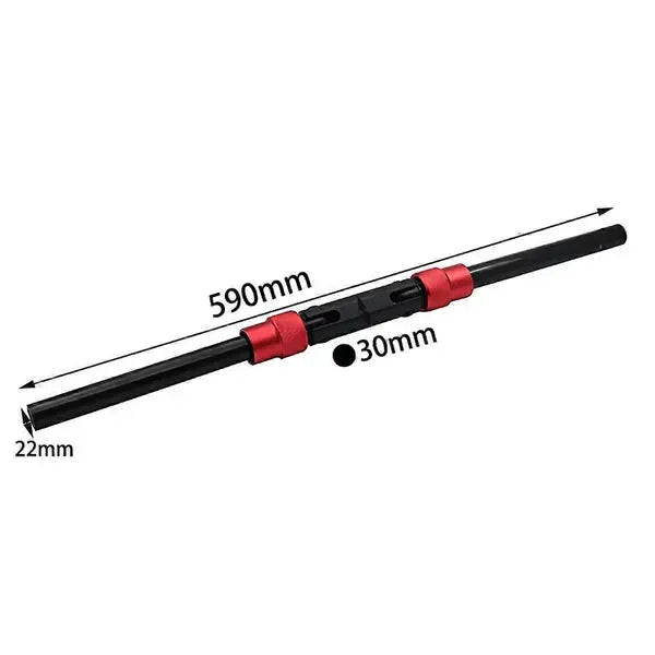 Replacement Foldable Handlebar Bicycle 90 Degree Folding Aluminum Kick Stunt Scooter Electric Bike Handlebar[D], Black Color