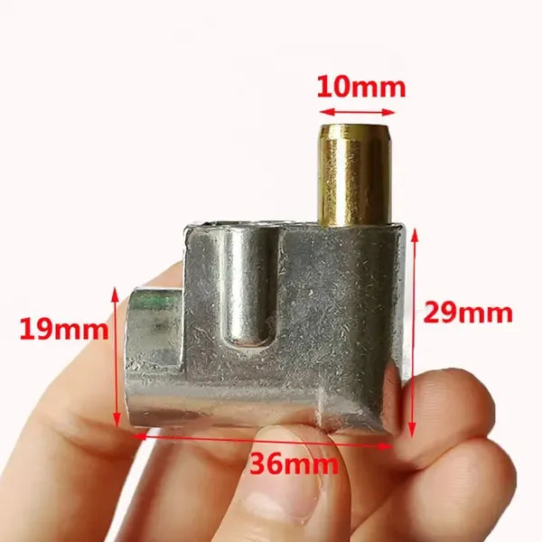 Long Lasting Premium Compatible Battery Lock Cover with 2 Keys E-Bike Switch, Made of Metal, Black Color, Easy Installation
