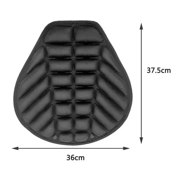 Sturdy Heavy Duty Replacement Motorcycle Seat Cushion Gel Seat Motorcycle Cushion, Made of Lycra, Black Color, Top Quality