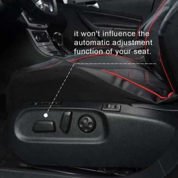 TS-Classique Universal Front Seat Covers Replacement for  Car, Car Seat Covers Front, Blue, Made of Leather, Gray Color