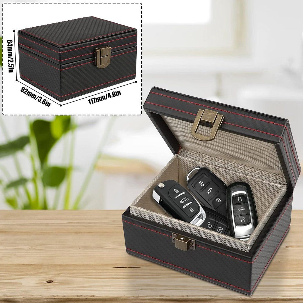 Replacement Car Key RFID Anti-Theft - Protective Cover Box Safe Faraday, Easy to Use, Good Performance, Universal Fit