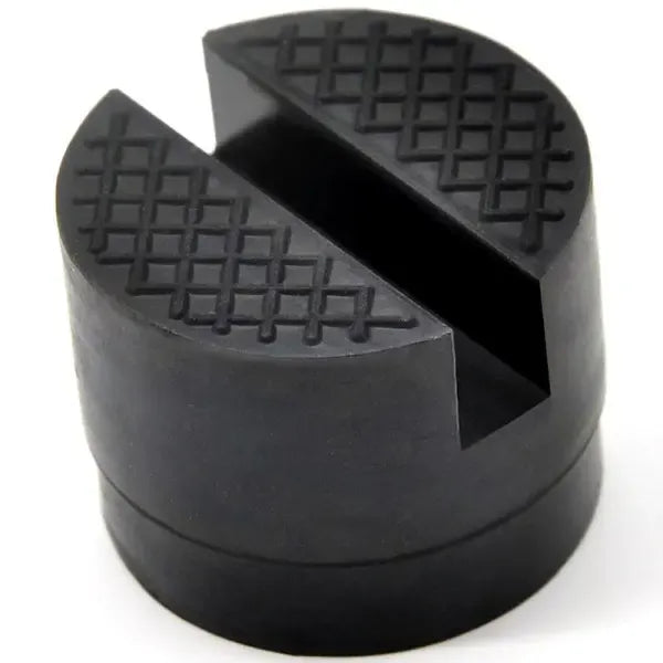 Reliable Professional Car Gummi Jack Pad Ramskydd Adapter Jacking Pinch Weld Black, Made of Rubber, 1 Pcs Pack