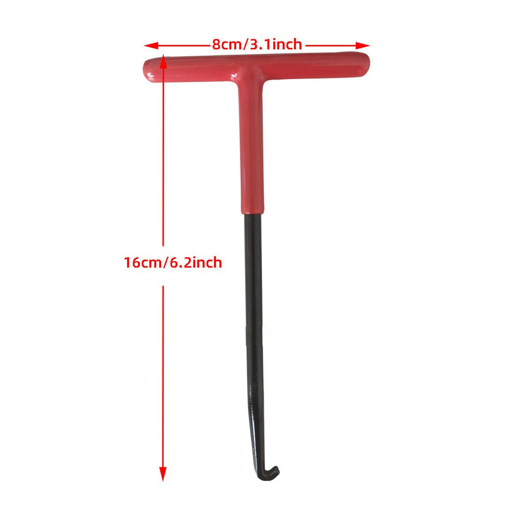 Exhaust pipe spring puller tool, vehicle spring puller, vehicle spring puller, T-handle spring puller, Made of Steel