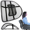 Professional Ergonomic Lumbar Support - Backrest for Chair & Car Seat, Replacement Part, Made of Metal, Black Color