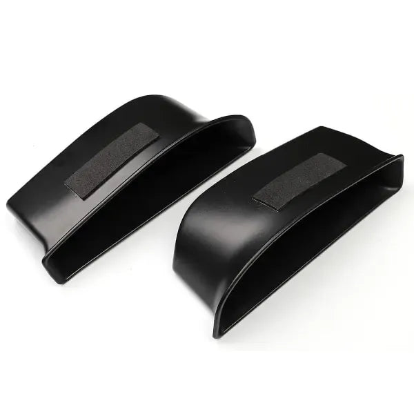 Premium 4pcs - Id.4 Id4 Id 4 Door Handle Storage Box Accessories, Replacement Part, Made of Plastic, Black Color
