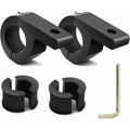 Heavy Duty 2pcs 19-30mm Roof Rack Bracket LED Light Holder Roll Bar Clamps Clamp,for Roll Cage Bar for Off Road,SUV