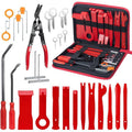 High Quality 28Pcs Auto Mechanic Tool Kit Car Cleaning Kit Car Cover Fastener Accessories Clip Removal Repair Tools