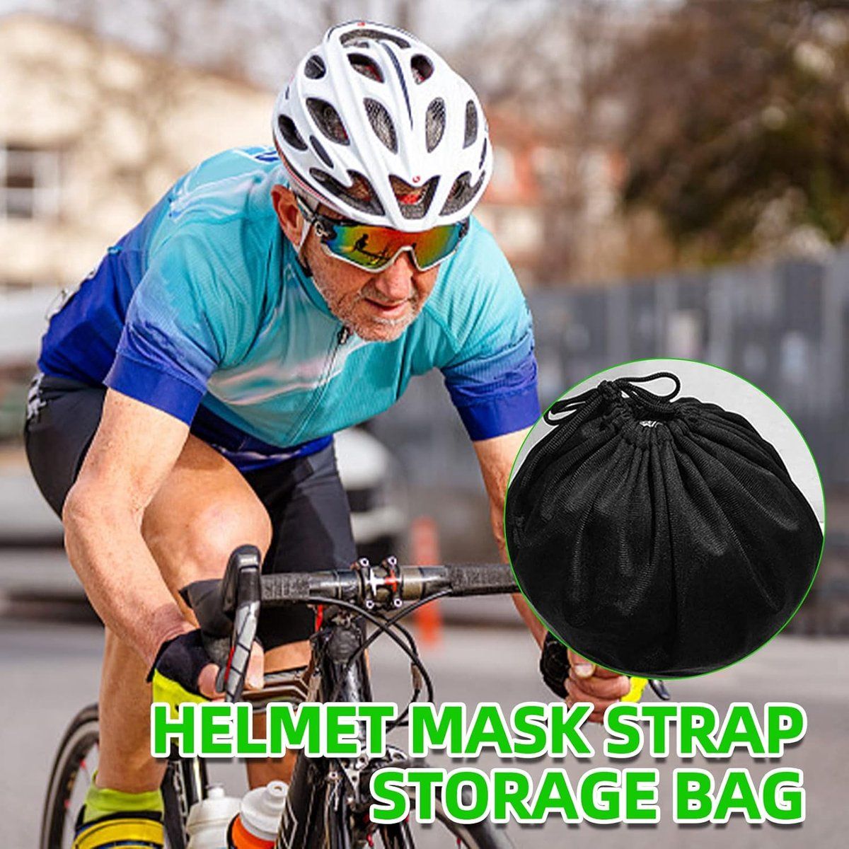 Helmet bag - Helmet cover - Protective cover - Universal portable bag - Storage bags - storage bag - motorcycle helmet bag - bicycle helmet bag