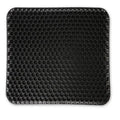Reliable Professional Premium Breathable Gel Seat Cushion Black Anti-Bedsore Pressure Relief Cushion, Perfect Fit