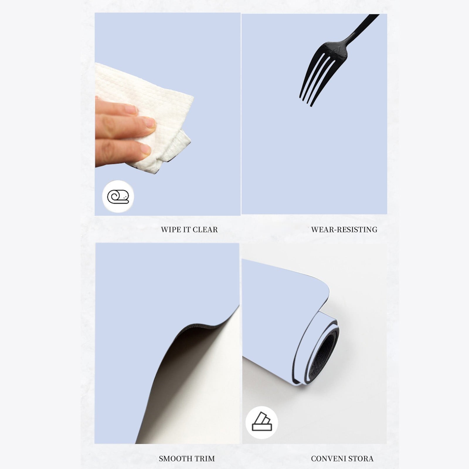 Dish Drying Mat, 12x16" High Absorbent & Soft Dish Drainer, Diatomite Drying Matt Kitchen Counter for Kitchen Countertops, Sinks, Draining Racks, Drying Mat Purple