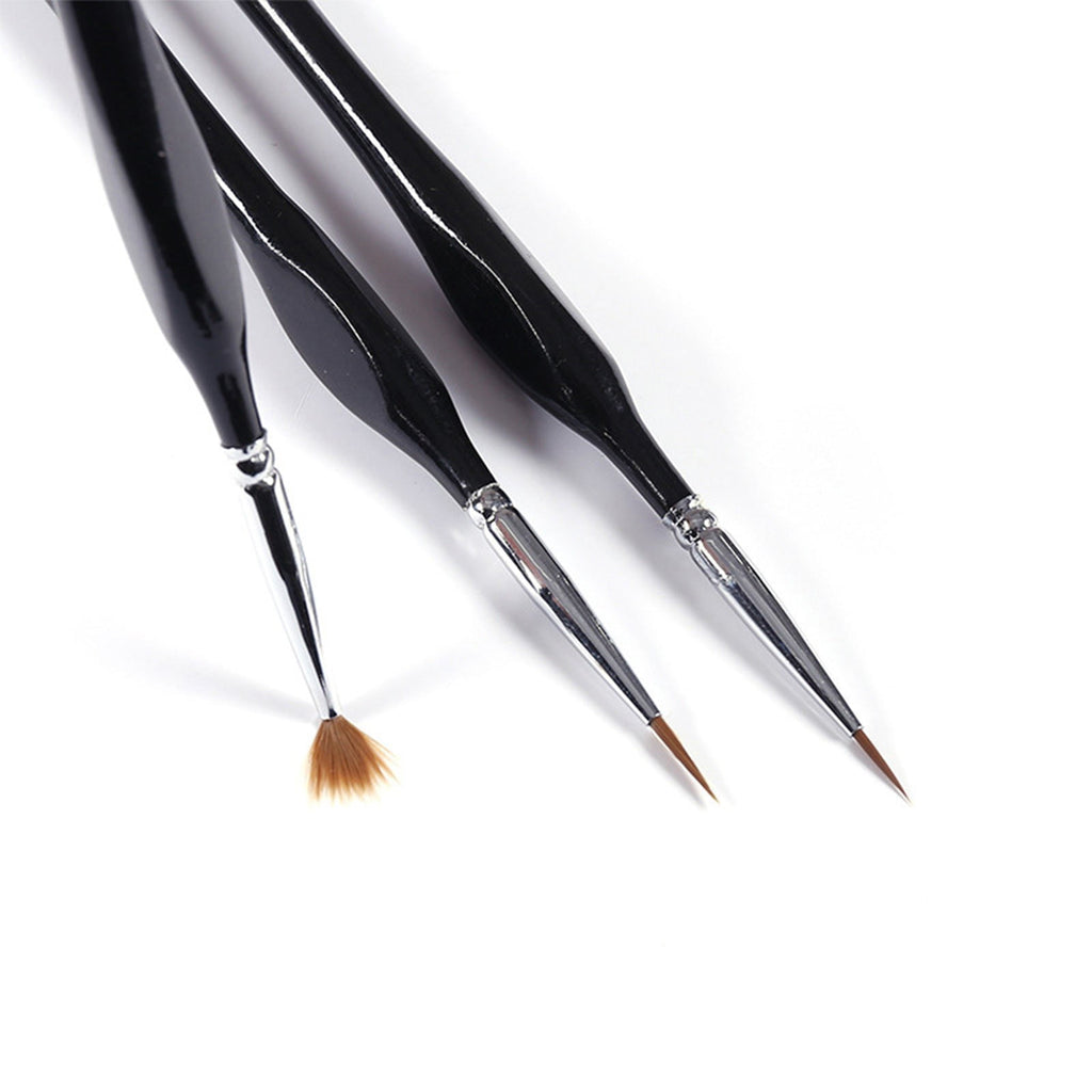 JWDX Brushes Clearance, Paint Brushes, Painting Pen, Art Tools, Brush Set, Round Tip Brushes Nylon Brushes Artist Wood Brushes for Oil Watercolor Face Nail Arts Miniature and Rock Painting Black
