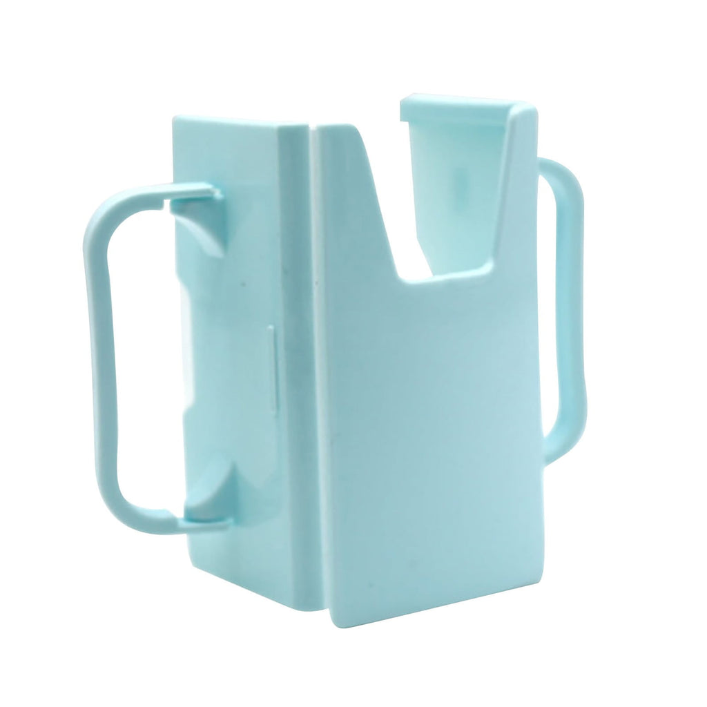 JWDX Juice Box Holder Clearance, 2025 Japanese and Korean Infant Water Cup Holder Carton Milk Adjustable Anti Spill Container Baby Milk and Water Cup Holder A
