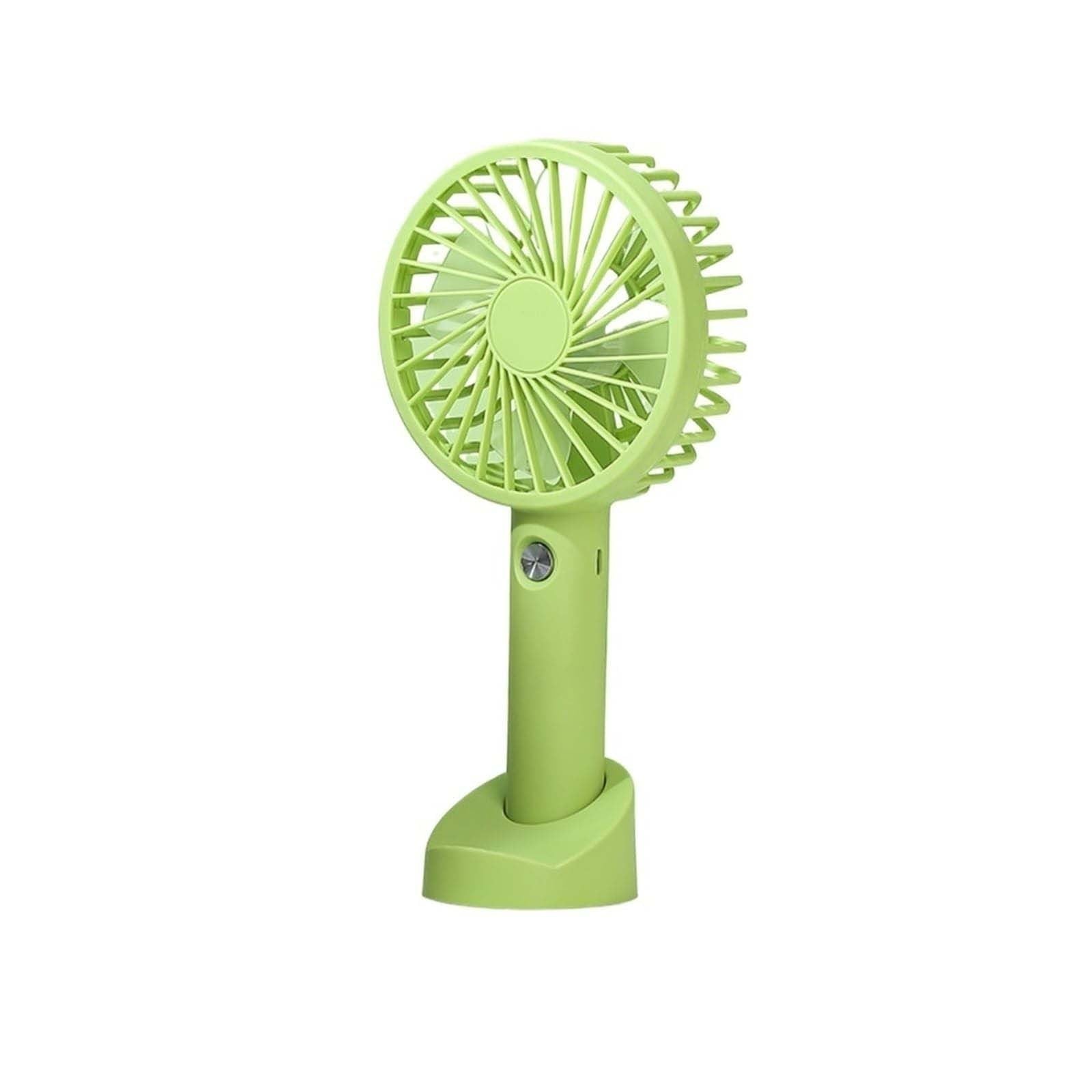 Mini Handheld Fan (White) Jwdx Portable Fan Powerful Handheld Fan Cute Design 3 Speed Personal Small Desk Fan with Base Lightweight Makeup Usb Rechargeable Fan for Stylish Travel Indoor Outdoo One Size Orange