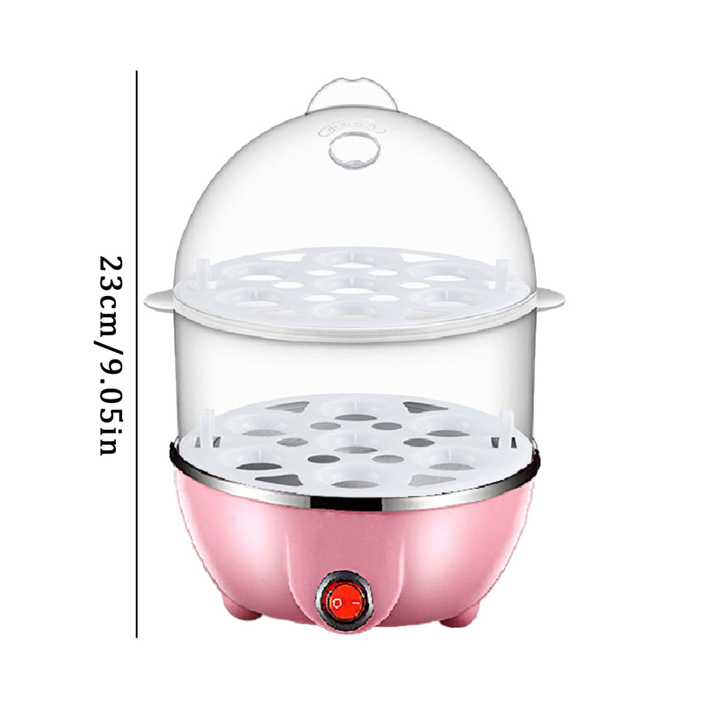 JWDX Egg Steamer Clearance! Eggs Cooker Double Breakfast Machine Stainless Steel Multi Function Steamer, Cooking Molds Promotion Include 1*Egg Steamer Blue