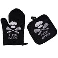 JWDX Oven Mitts Clearance! Oven Mitts and Pot Holders Sets, Heat Resistants Oven Mitts Soft Cotton Lining and Non-Slip Surface Safes for Baking, Cooking, Bbq, Include 1*Glove, 1*Insulation Pad A