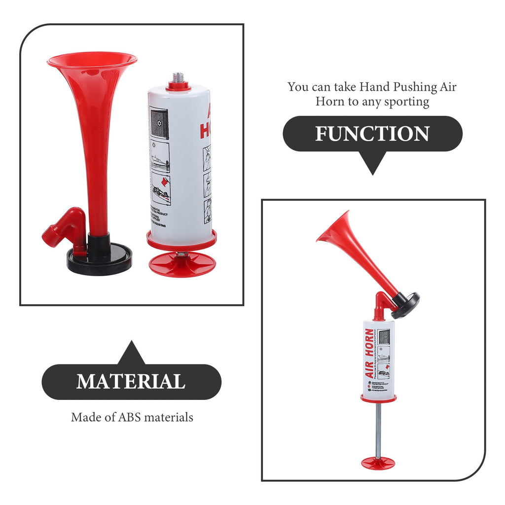 SWETRACE Horn Sounds Maker Red Abs 1Pack 34X5Cm