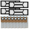 12Pcs/Set For Eufy S1 Pro Vacuum Cleaner Dust Bag Hepa Filter Replacement Parts Vacuum Cleaner Accessories B