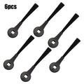 6 Pack Side Brushes Replacement For Shark Rv2502Ae Av2501Ae Av2501S Robot Vacuum Cleaner Accessories Rv1001Ae Av911Sez Av1002Ae Av1010Ae Av970 Av993 Qr1000 Series Ur1000Sr