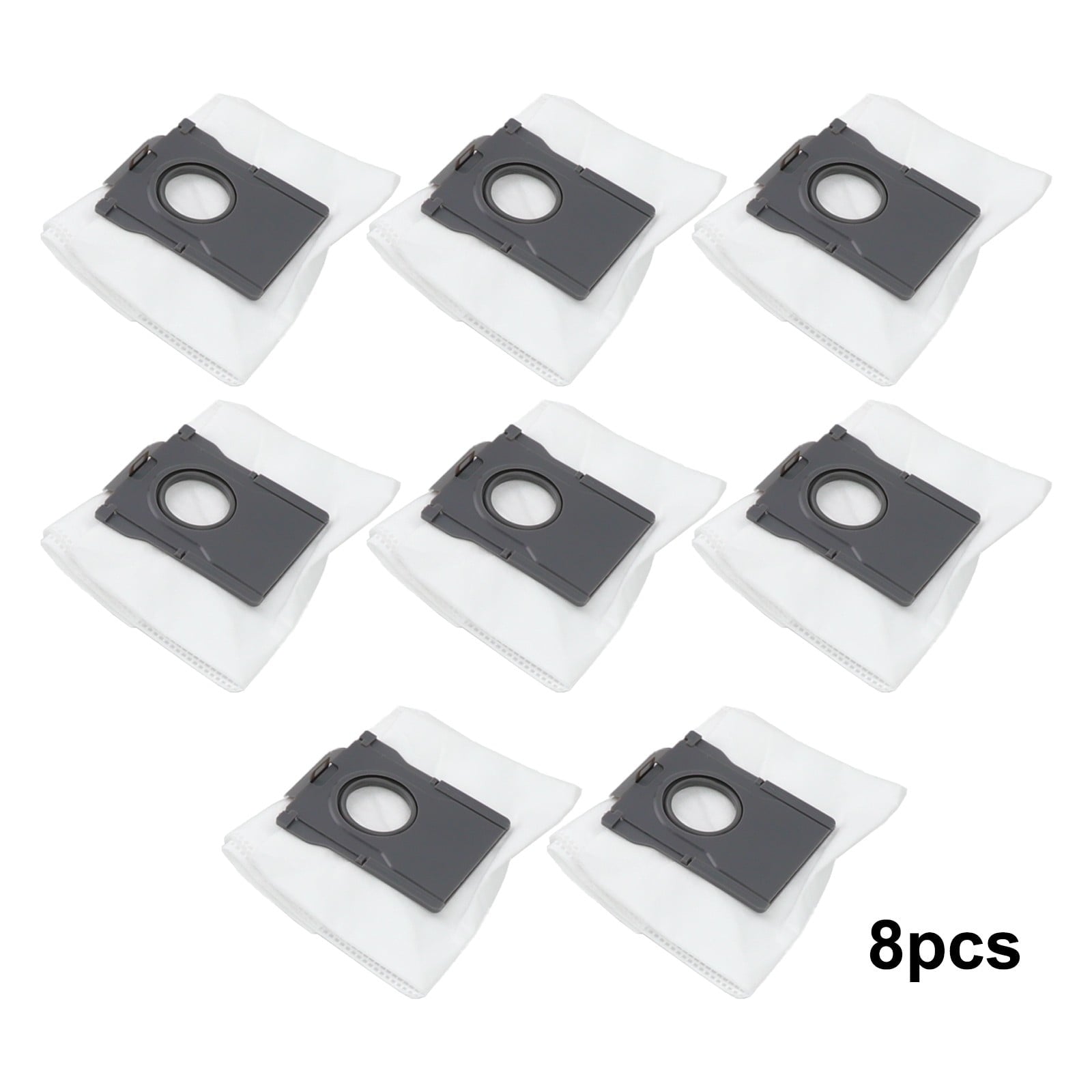 Wodtesl 8Pcs Dust Bags For Dreame D10 Plus Gen 2 L10s Plus Robot Vacuum Cleaner Accessories Sweeper Parts For Home Cleaning Supplies