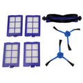 7Pcs/Set Rolling Brush Filters Side Brushes For Robovac X8 Series Hybrid Vacumn Cleaner Sweeper Accessories Spare Parts As Shown