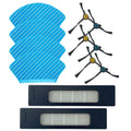 Main Brush Filters Side Brush Mop Cloth Kit For Fakir Robert R-S 770 Replacement Home Appliance Robot Sweeper Spare Part