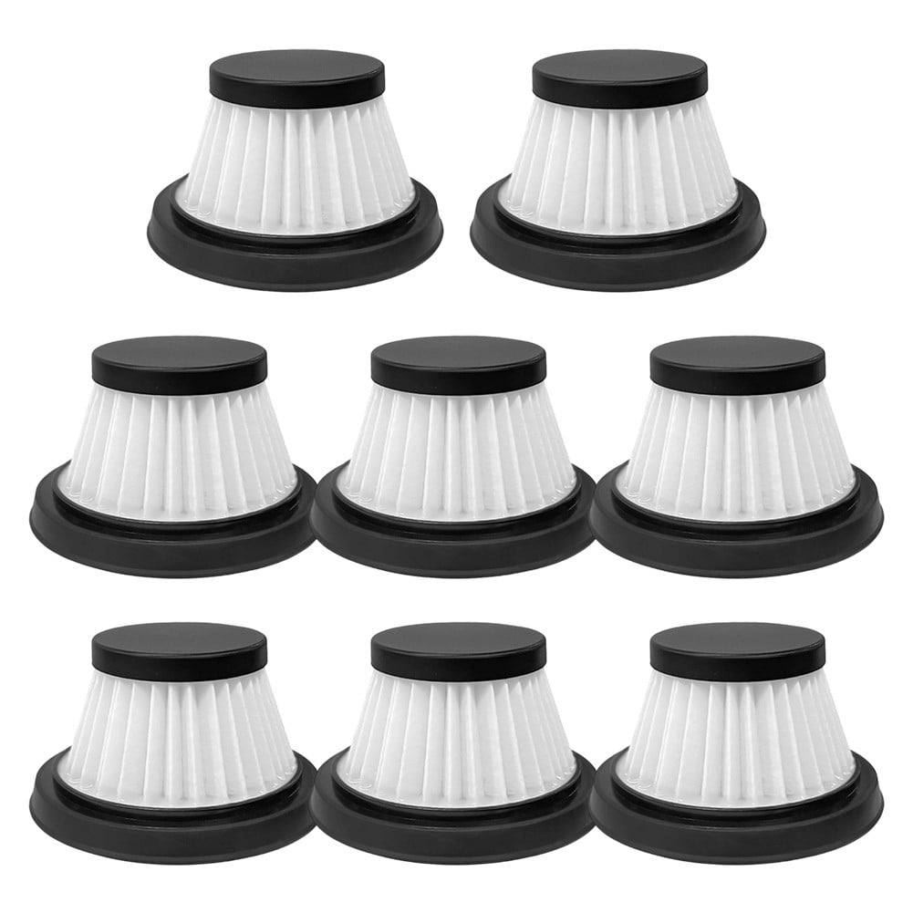 Luolandi 8PCS Washable & Reusable Replacement HEPA Filter High-Efficiency Filtration For Duck Compact-Cordless Vacuum Cleaner Parts