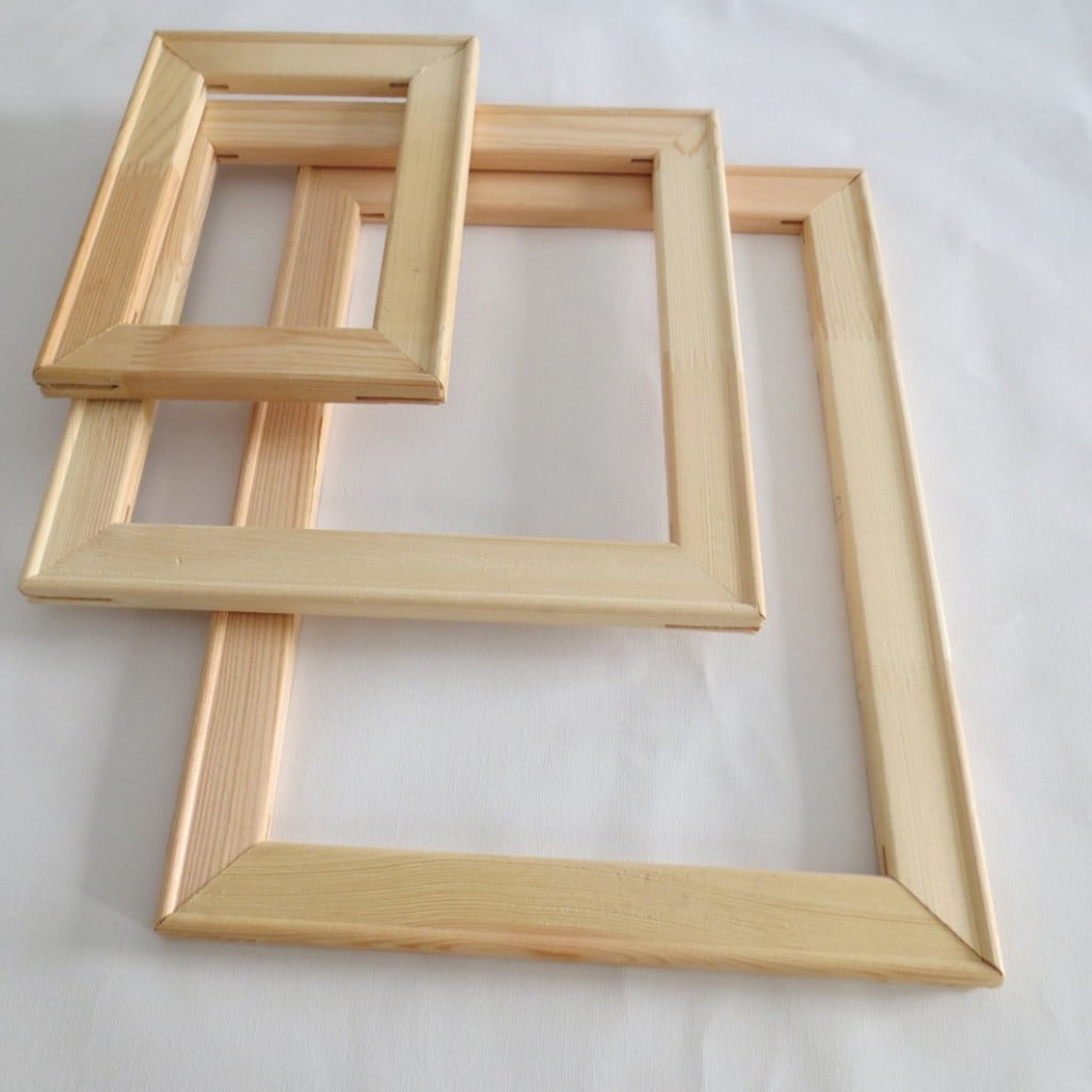 DIY Solid Wood Canvas Frame Kit for Paint by Number&Oil Painting& Painting by Number Wooden Art Frames,Wood Frame For Oil Painting Nature DIY Frame Picture Inner Picture Frame 20*30