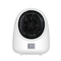 Space heater,Portable Quiet Desk Heater,Energy-Saving Bathroom Heater,Tipping and Overheating Protection,Fast Heating Small Space Warmer ABS PPS Energy Saving Indoor Decor for Desk White