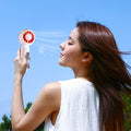 Air Conditioner Fan – The GENUINE Portable Ice Cooling Refrigerating Pad Handheld Cooling Fan That Blows Cold Air White