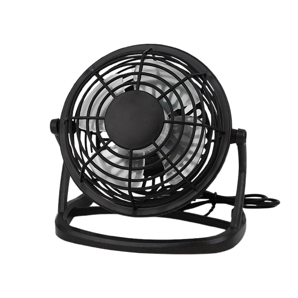 4 Inch USB Desk Fan Portable Mini Personal Cooling Fan for Office Dorm Computer Table Quiet Operation 3 Speed Adjustable Clip On Design Battery or Plug In