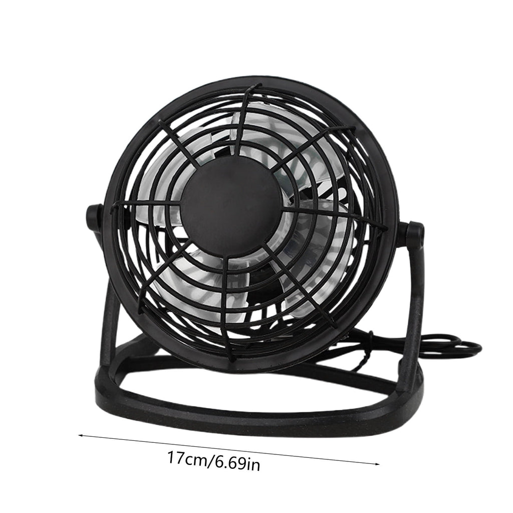 4 Inch USB Desk Fan Portable Mini Personal Cooling Fan for Office Dorm Computer Table Quiet Operation 3 Speed Adjustable Clip On Design Battery or Plug In