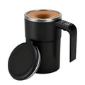 Self-Stirring Magnetic Coffee Mug with Temperature Display,Automatic Mixing for Coffee Tea and Shakes,Food Grade 304 Stainless Steel Liner,Smart LCD Screen for Real-Time Heat Monitoring B