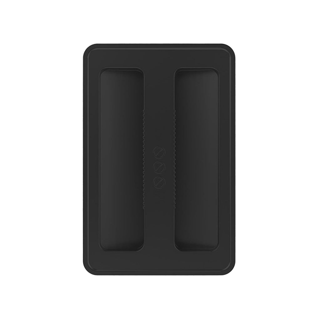 Silicone Toaster Cover 2 Slice Wide Slot,Reusable Heat Resistance Bread Machine Topper Cover,Dirt Proof Sandwich Accessories That Fit Most Toasters,Simple Design Easy to Clean & Wipe Black