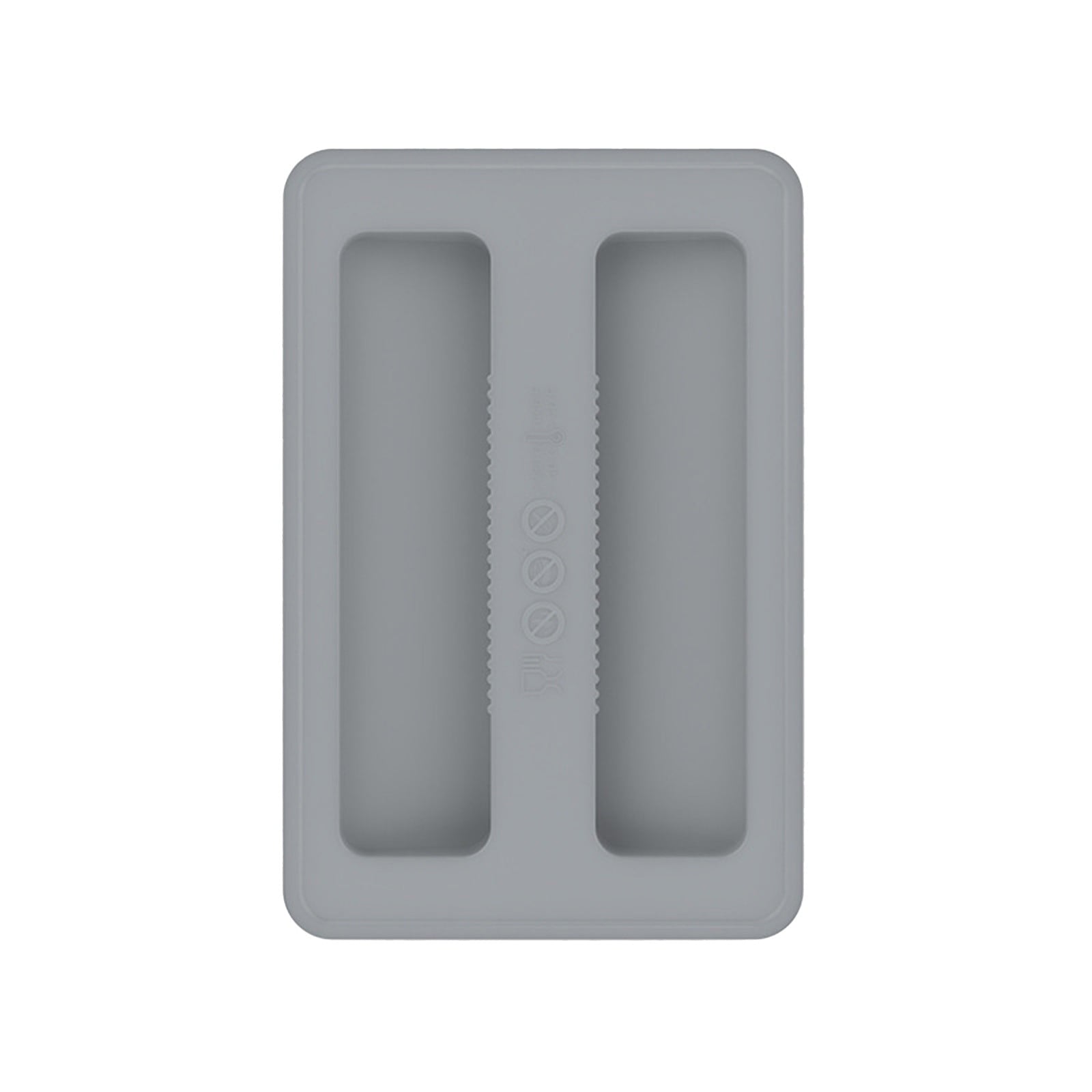 Silicone Toaster Cover 2 Slice Wide Slot,Reusable Heat Resistance Bread Machine Topper Cover,Dirt Proof Sandwich Accessories That Fit Most Toasters,Simple Design Easy to Clean & Wipe Gray