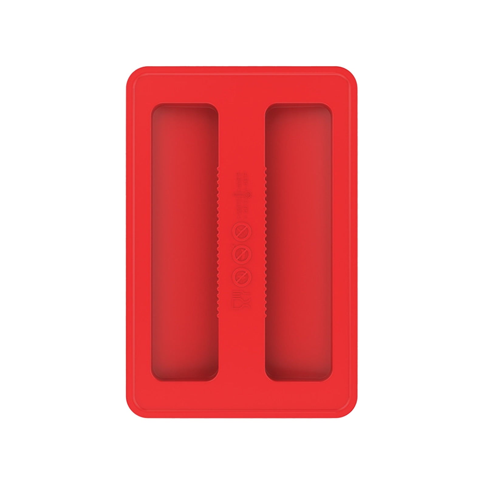 Silicone Toaster Cover 2 Slice Wide Slot,Reusable Heat Resistance Bread Machine Topper Cover,Dirt Proof Sandwich Accessories That Fit Most Toasters,Simple Design Easy to Clean & Wipe Red