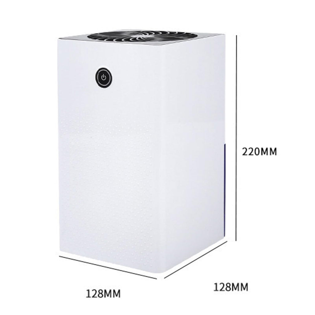 Dehumidifier 1L Tank Quiet Auto Off Portable Basement Bathroom Caravan