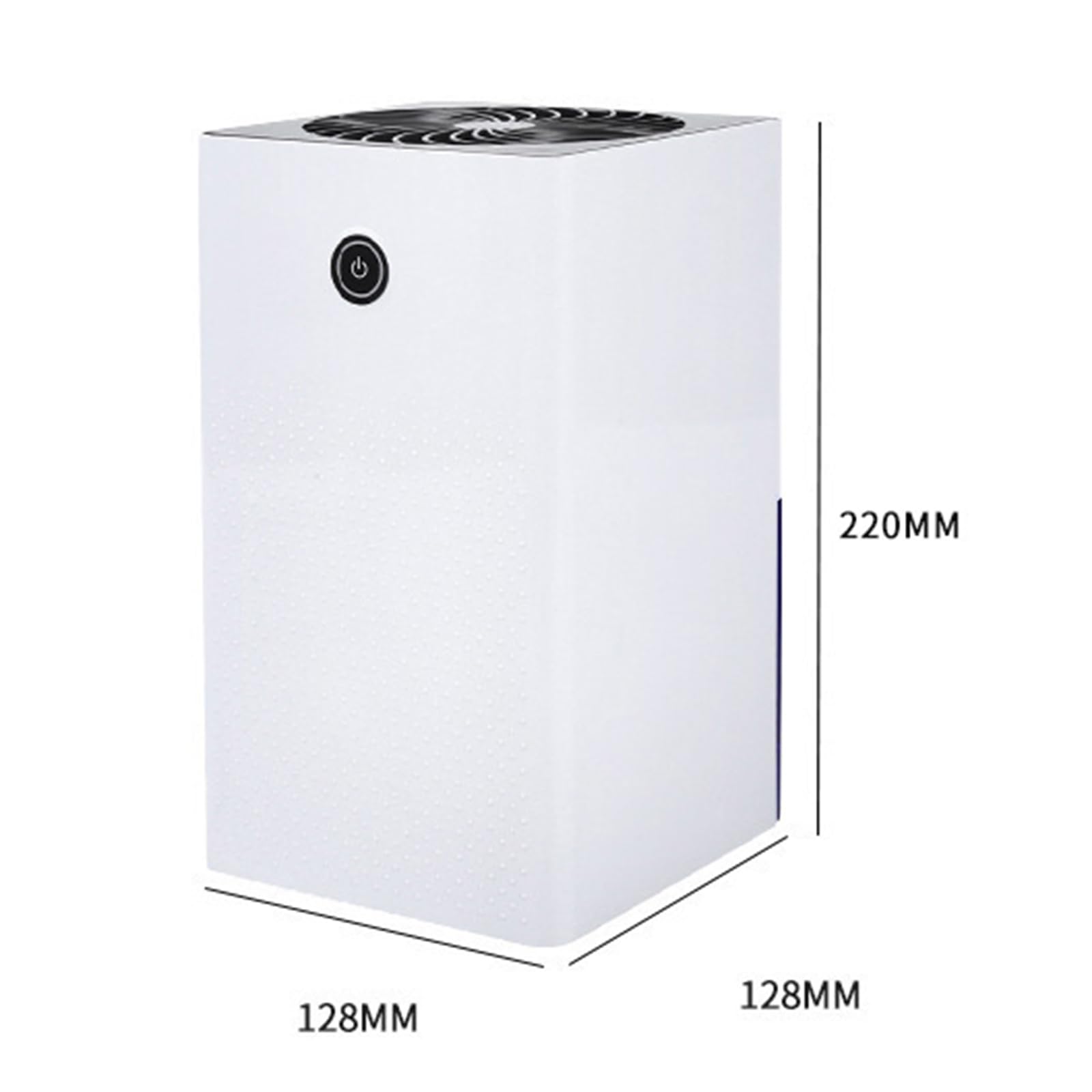 Dehumidifier 1L Tank Quiet Auto Off Portable Basement Bathroom Caravan
