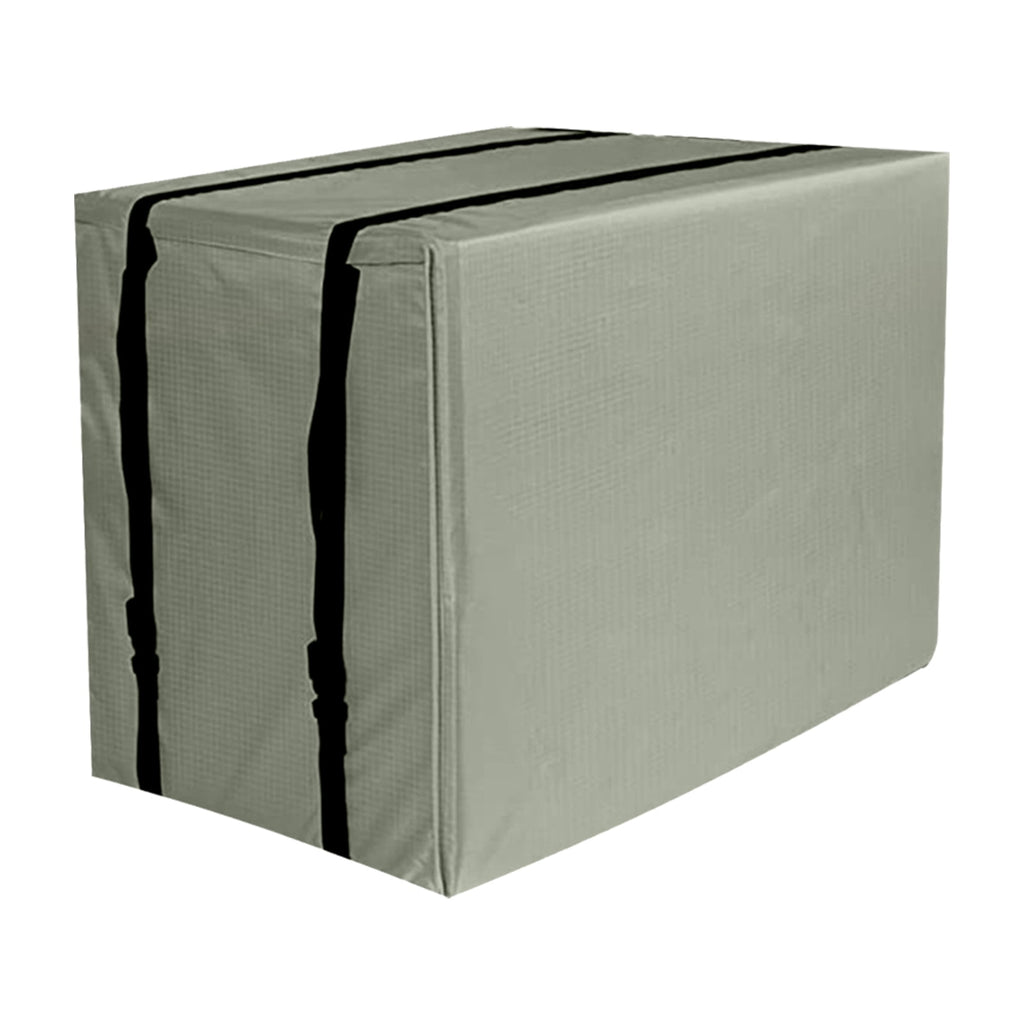 Cheers.US Window Air Conditioner Cover Outdoor, Outside Window AC Unit Cover Black Dust-Proof Waterproof AC Cover Outdoor Window AC Protection Cover S Beige