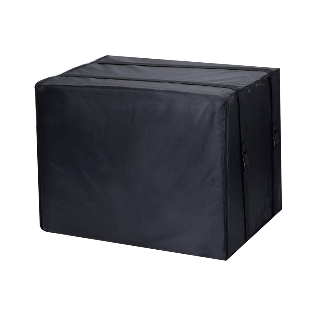 Cheers.US Window Air Conditioner Cover Outdoor, Outside Window AC Unit Cover Black Dust-Proof Waterproof AC Cover Outdoor Window AC Protection Cover L Black