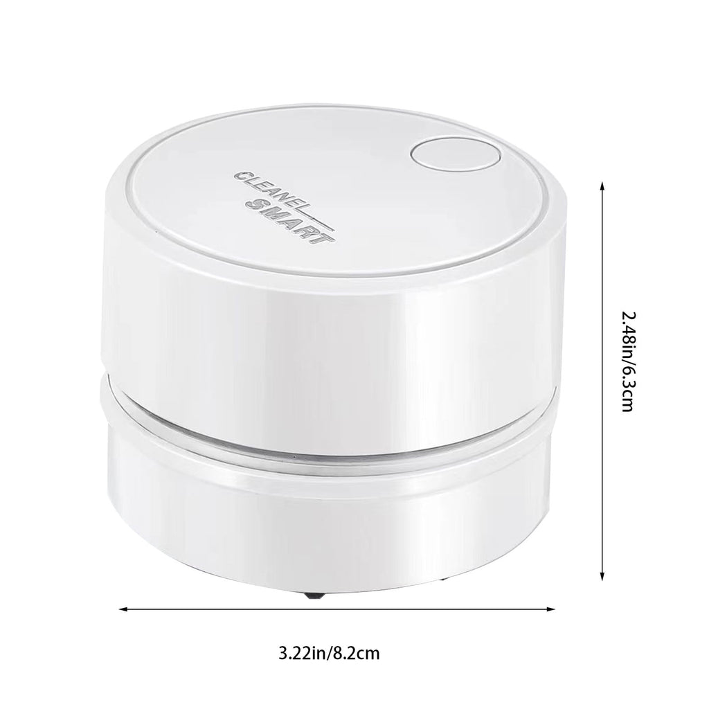 Back to School Chmadoxn Desk Vacuum Cleaner, 360 Degree Rotating Design, Mini Table Vacuum Improved Details USB Cordless Vacuum, Sucks up Tiny Items Crumbs for Desktop Drawer Countertop 2.5×3.2 in Pink