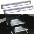 2x Motion Sensor RV Step Lights 10 LED Battery Magnetic Night Light Camper