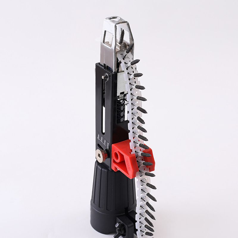 Auto Feed Screw Guns, Collated Screw Guns Chain Nail Guns Automatic Electric Drill Screw Tightening Equipment Installed on Electric Drill for Gypsum Board