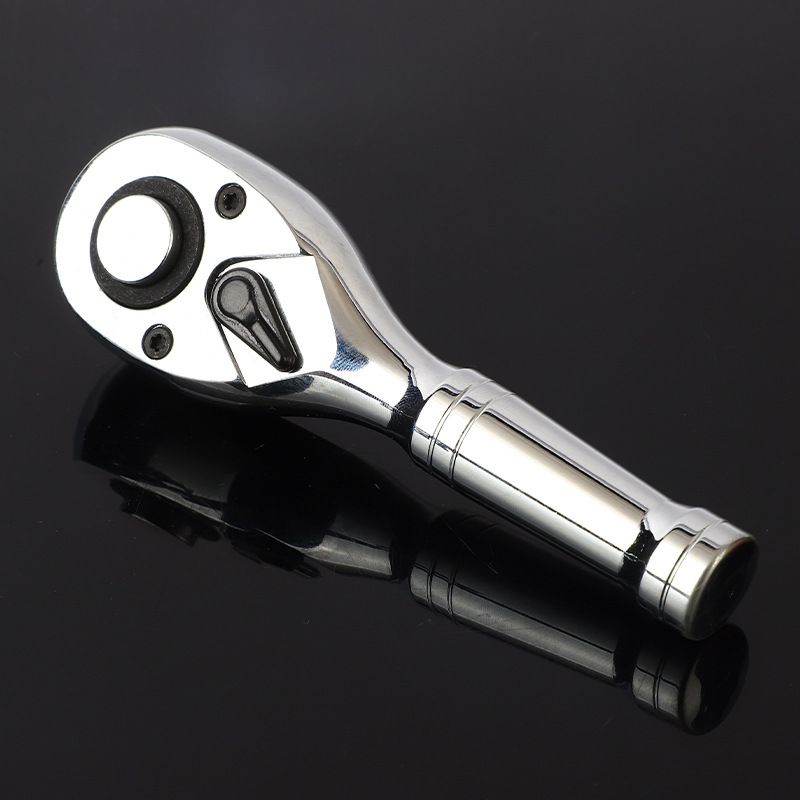 Ratchet Set, 1/4", 3/8", 1/2" Drive Ratchet Handle Wrench 72-Tooth Quick-Release Reversible, Gift for Men Mechanic Hand Tools